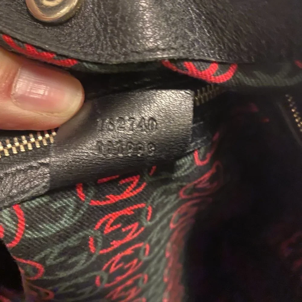 Gucci Black Leather Britt Hobo - Picture 9 of 9